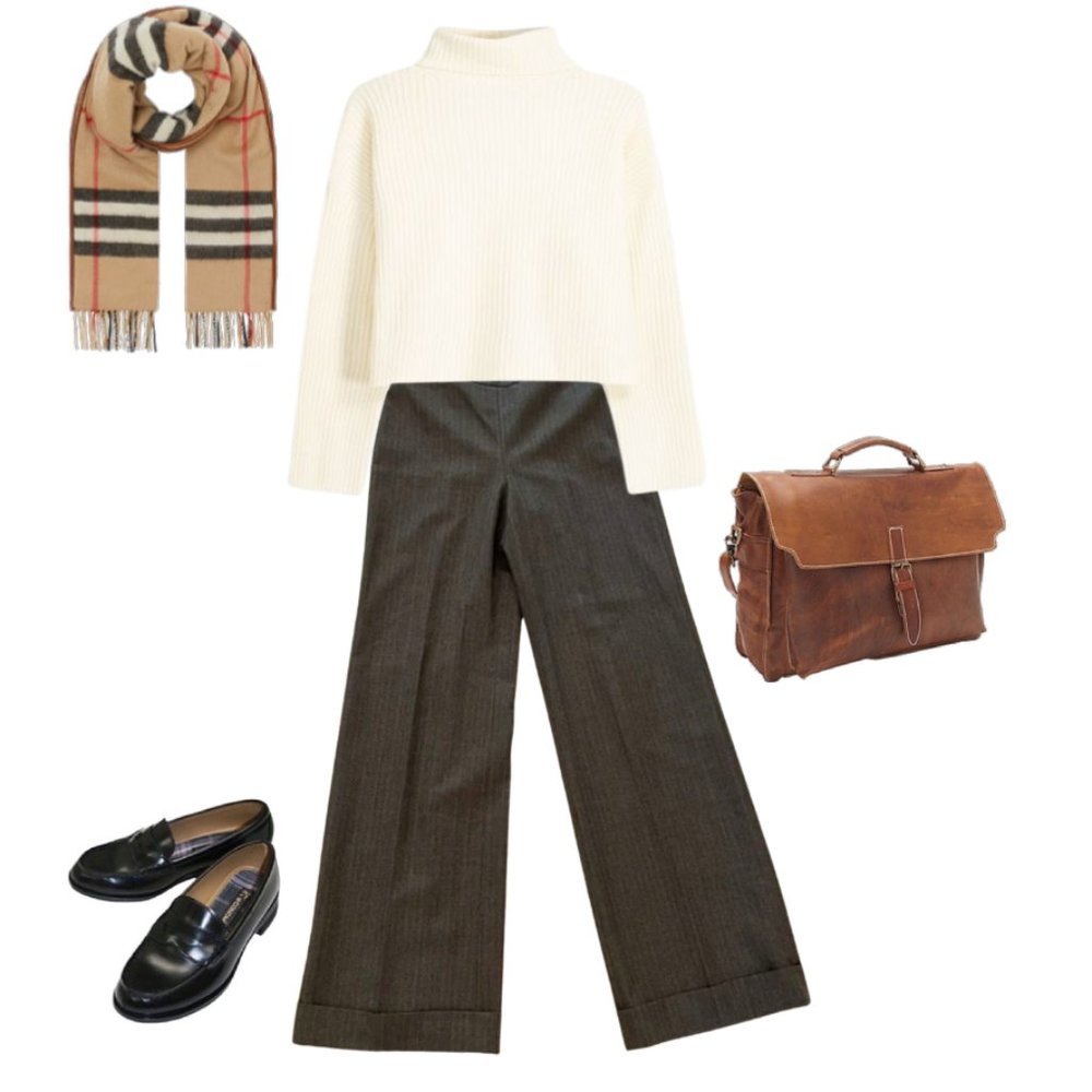 J. CREW | Annie Hall inspired wool trousers